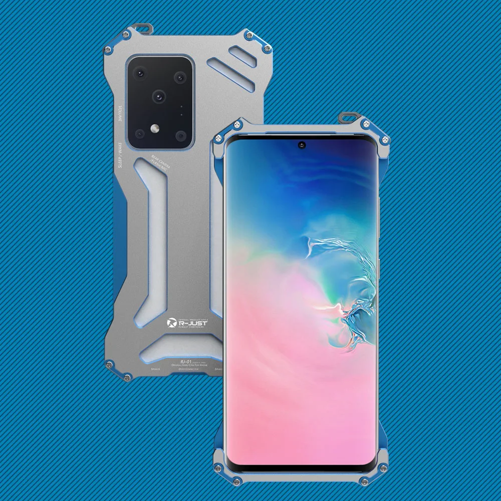 Metal Aluminum Armor Case For Samsung Galaxy S20 Plus S20+ Case Shockproof Bumper Phone Cover Case For Samsung Galaxy S20 Ultra Metal Aluminum Armor Case For Samsung Galaxy S20 Plus S20+ Case Shockproof Bumper Phone Cover Case For Samsung Galaxy S20 Ultra