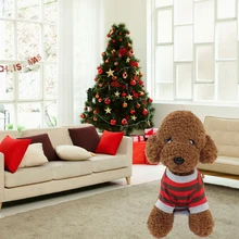 Футболки для домашних животных, футболки для собак, одежда для собак с принтом, Рождественская праздничная одежда для маленьких, средних и больших собак, кошек