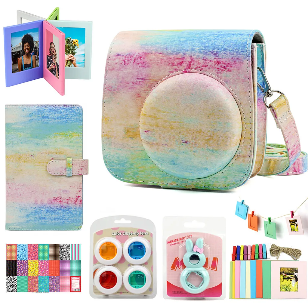 Чехол для Камеры Ouhaobin сумка Fujifilm Instax Mini 9 пленка камеры чехол альбом фильтры