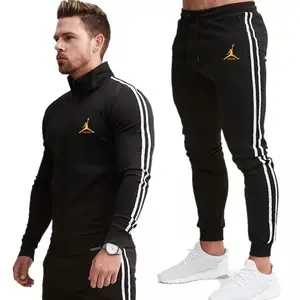 Pants Suit Clothing-Set Hoodies Jogger Sport-Wear Jordan Fitness 2piece Gyms Bodybuilding Pants Suit Clothing-Set Hoodies Jogger Sport-Wear Jordan Fitness 2piece Gyms Bodybuilding