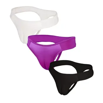 

Men Hiding Gaff Panty Shaper Thongs G-string Fake Vaginal Pad for Crossdressing Transgender T-back Gay Thongs Soft Panties