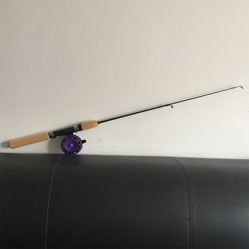 

Fishing Gear Tent Ice Fishing Rod Mini Extra Short Shrimp Rod cha jie gan Ice Fishing Rod Winter Fishing Rod Carriable Convenien