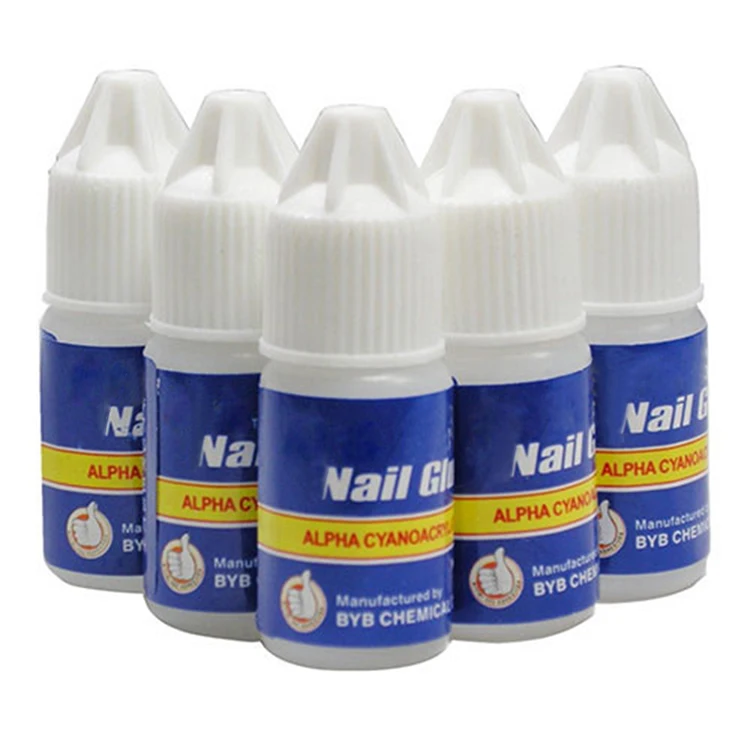 10pcs False Nail Glue False Nails Decoration Acrylic Manicure Glue Nail Tips Glue Fast Drying 
