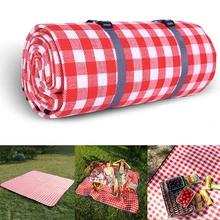 200*200 см уплотненный коврик дышащее мягкое складное покрывало Открытый водонепроницаемый коврик для пикника ползающие коврики пляжный весенний дом с ремнями