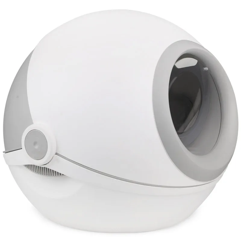 

Volume Tail Cat Toilet Litter Box Total-enclosed Flip Large Size Anti-outside Splashes Deodorant Cat for Send Cat Litter Scoop