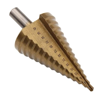 

High Speed Steel Drill Bit Hole Cutting Woodworking Particleboard Brass Surfaces Power Cone Cutter Tools