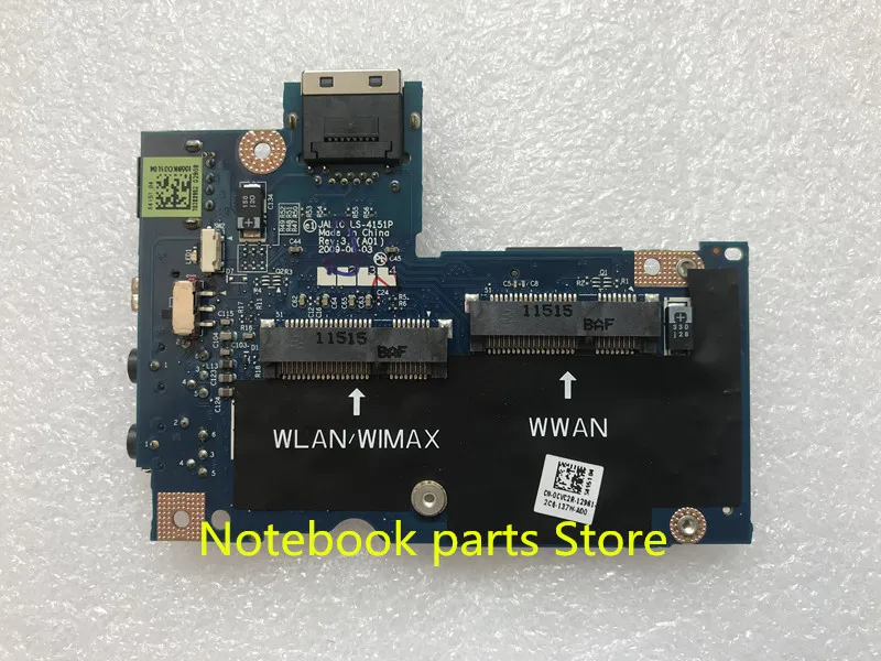 Для dell Inspiron 1464 1564 1764 дочка Плата Usb порт плата аудио Y5XYF 0Y5XYF с кабелем | Компьютеры и