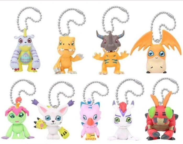 9pcs Set Anime Digital Monster Digimon Cute Action Figure Model Toys Aliexpress