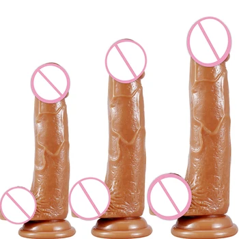 Strap On Realistic Dildo Pants For Woman Lesbian Couples Anal Plug Sex Toys Strapon Female Masturbation Skin Feeling Sex Shop 2