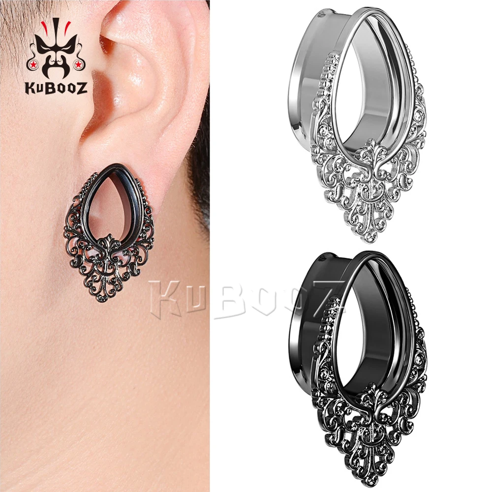 1Pair 8-25mm Hollow Ear Plugs And Tunnels Big Size Ear Tunnel Earrings Ear Stretcher Wood Expander Body Piercing Gauges 5976fa328f4ab81d8fdc5111