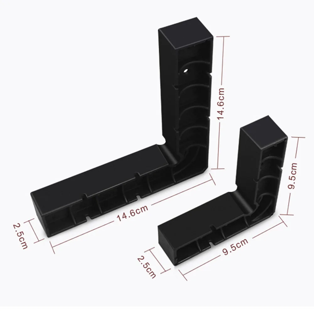 2 шт. ручка локатор измерительный инструмент L форма правый угол позиционирования блок фиксированный Столярный вспомогательный легкий аксессуар 90 градусов