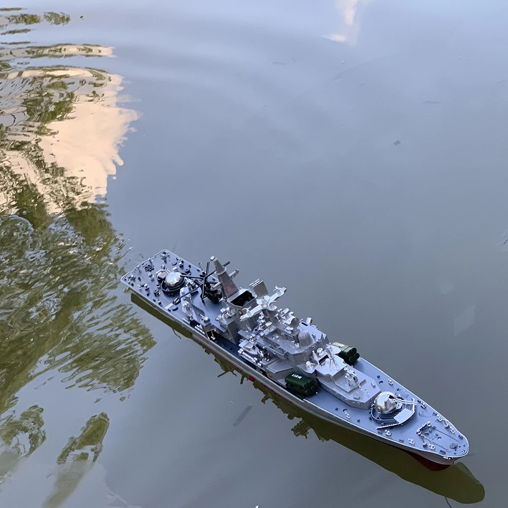 1:275スケール31インチの大型リモコン軍艦戦艦rcに出荷湖プール川展示モデル用を