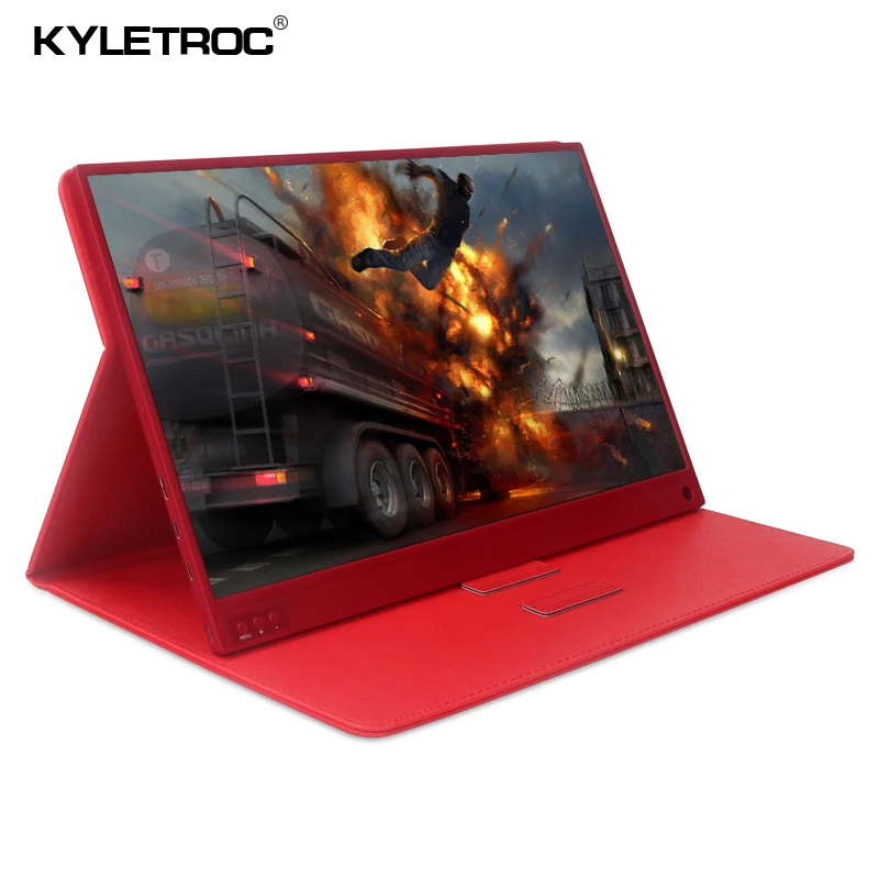 

Portable Monitor USB Type-C Full HD 1080 IPS 15.6 inch LCD monitor Built-in Dual Speakers Compatible with Laptop notebook
