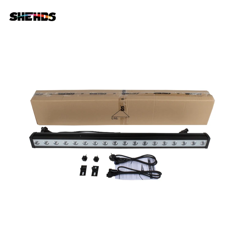  SHEHDS Free Shipping 18x12W RGBW 4IN1 Led Wall Wash Light DMX Led Bar DMX Line Bar Wash Stage Light - 4000094354328