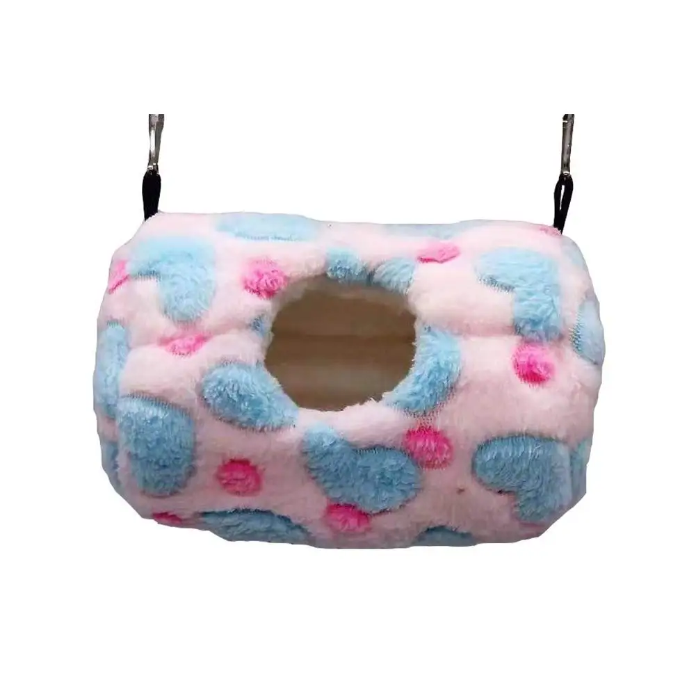 

Hamster Plush Hammock Warm Sleeping Bed Nest for Gerbil Rat Guinea Pigs Small Animals