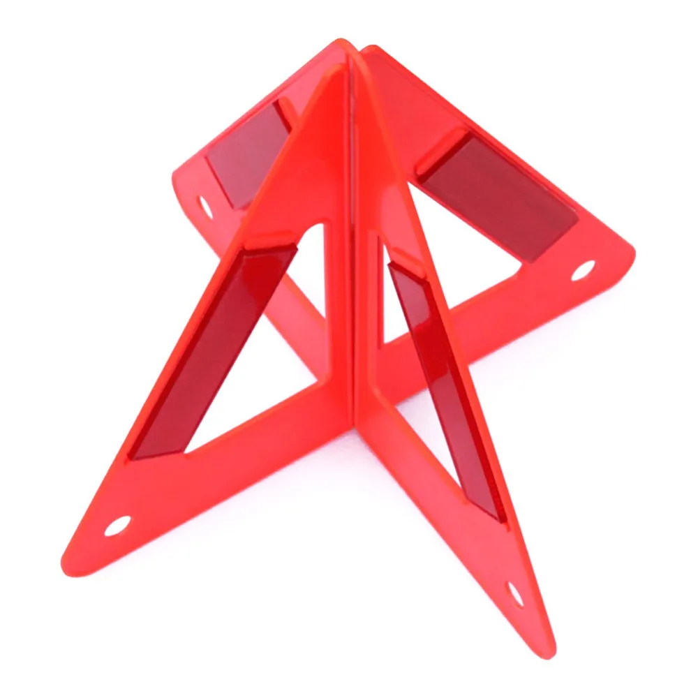 Аварийный автомобильный светоотражаПредупреждение ющий знак движения треугольник складной штатив дорожный Предупреждение треугольник