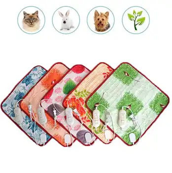 

Pet Electric Heating Pads Heated Blanket Winter Dog Cats Warmer Mat Sleeping Bed Pet Supplies Anti-scratch blankets Mats