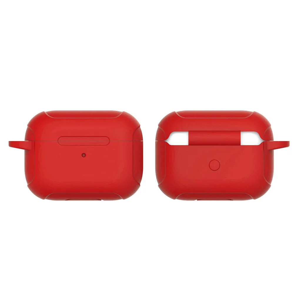 Для AirPods Pro 2019 Беспроводная зарядная коробка силиконовый чехол с защитой от
