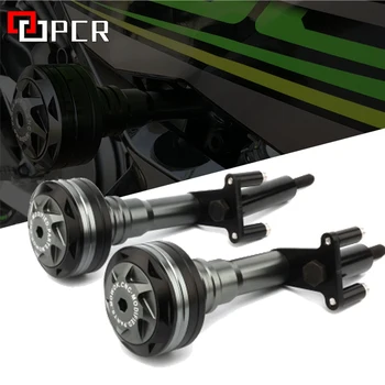 

Motorcycle Falling Protection Frame Slider Fairing Guard Anti Crash Pad Protector For KAWASAKI NINJA 400 Ninja400 2018 2019 z400