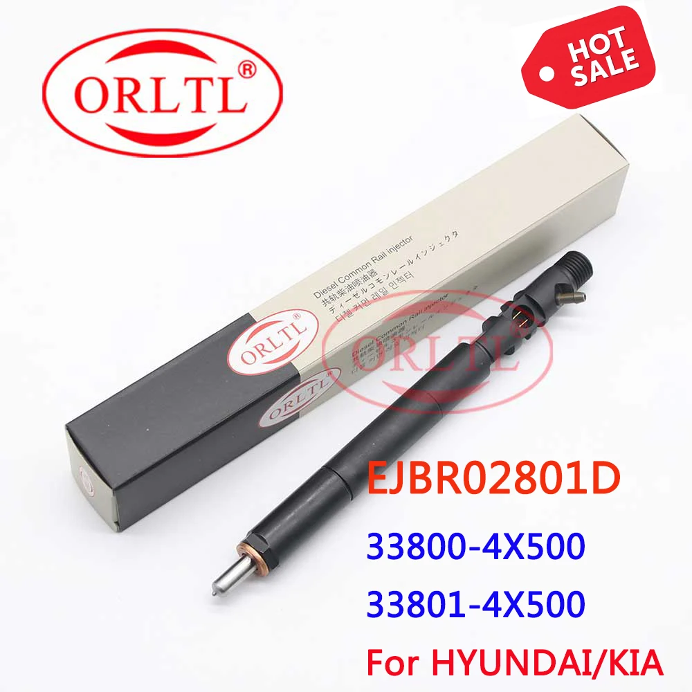 

33800-4X500 Injector nozzle EJBR02801D Fuel Injector 2801D (338004X500) For HYUNDAY Terracan 4x4 2.9L CRDi SUV (150bhp) KIA