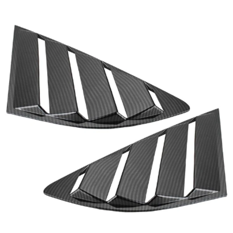 

Pair Quarter Louver Cover Vents Rear Side Window Car Styling for Ford Fusion for Mondeo 2013-2018