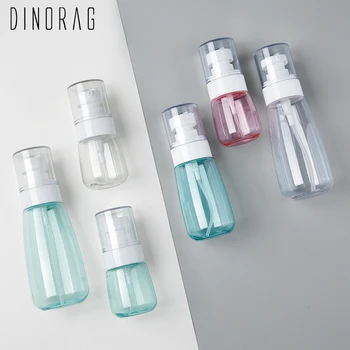 

Dinorag 1Pcs/Set 30/60/100ml Portable Empty Spray Bottles Plastic Perfume Atomizer Lotion Bottle Refillable Bottle Container