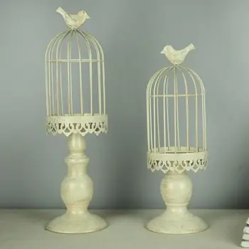 

Metal Hollow Candle Holder Stand Tealight Candlestick Lantern Wedding Home Decor Q1FD