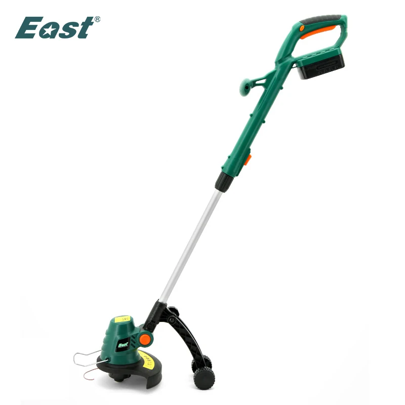 

EAST 18V Cordless Grass Trimmer Reel Mower Lawn Mower Telescopic Handle Mower Rechargeable Battery Pruning Garden Tools ET1409