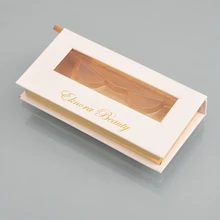Образец упаковочная коробка для ресниц упаковочные коробки Пользовательский логотип искусственная норковая полоска ресниц пустой чехол оптом поставщиков