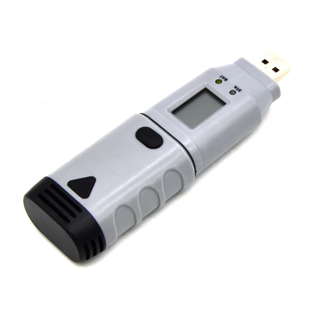 

3 In 1 Data Logger Meter Dew Point Portable Digital Storage USB Temperature Humidity Waterproof Mini Record Selectable
