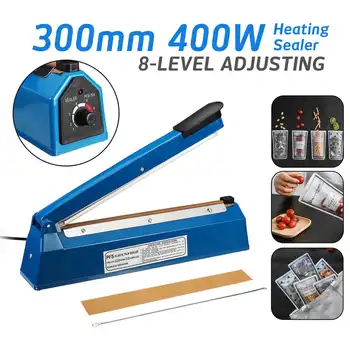 

220V Portable Sealing Machine Automatic Electric Food Vacuum Heat Manual Sealer Household Vacuum Food Packing Machine Kitchen To