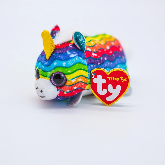 Ty Big Eyes Cute Ragdoll Plush Toy Mobile Phone Screen Wipe Mouse Crocodile Unicorn Owl Collection Doll Boy Girl Birthday Gift white