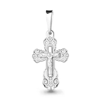 

Cross Orthodox AQUAMARINE without inserts Silver 925