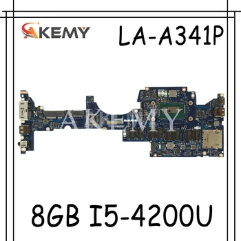 

ZIPS1 LA-A341P Laptop motherboard For Lenovo ThinkPad YOGA S1 original mainboard 8G-RAM I5-4200U