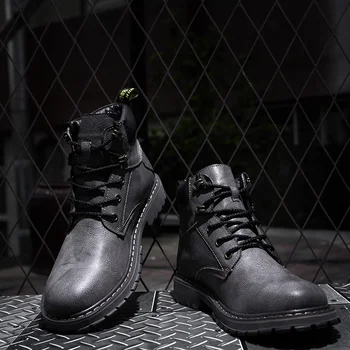 

Brand men sneakers Spring and Autumn Youth Trend The New Fashion Men Boots casual shoes High help Men's Boots