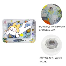 Горячее предложение! Распродажа! 18 видов конструкций детский водный игровой коврик, надувной детский животик, игровой коврик для малышей, для веселой активности, игровой центр, Прямая поставка