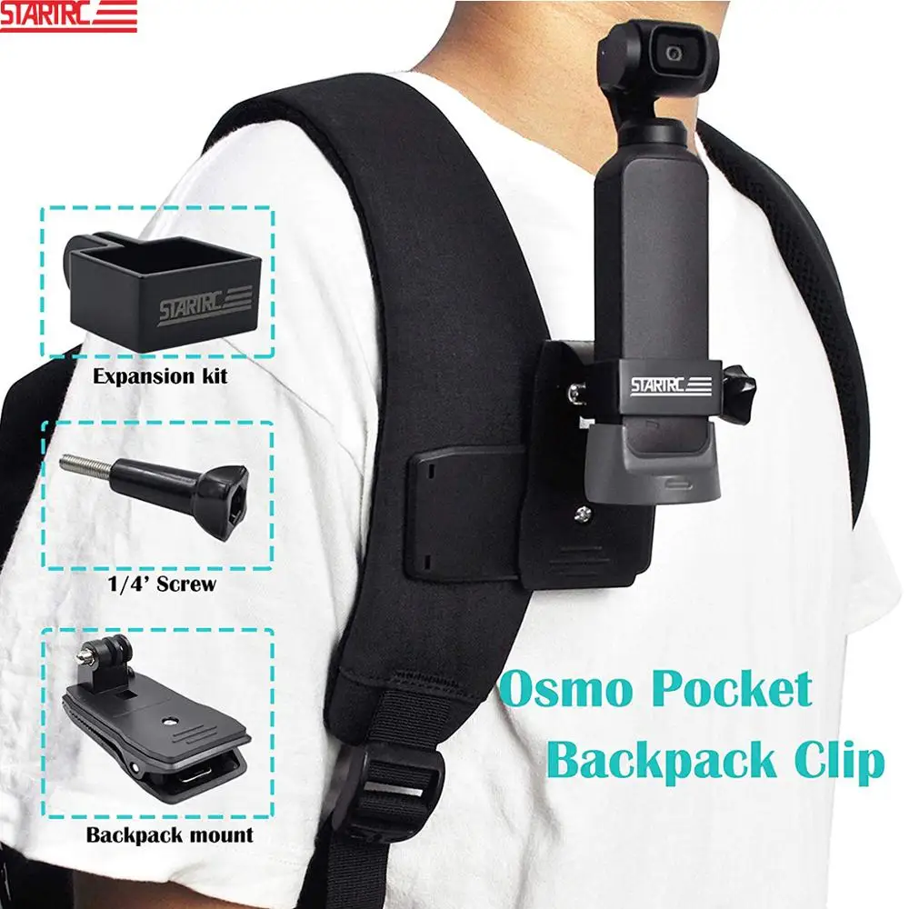 STARTRC Backpack Clip Mount Adapter For DJI OSMO Pocket Adapter For