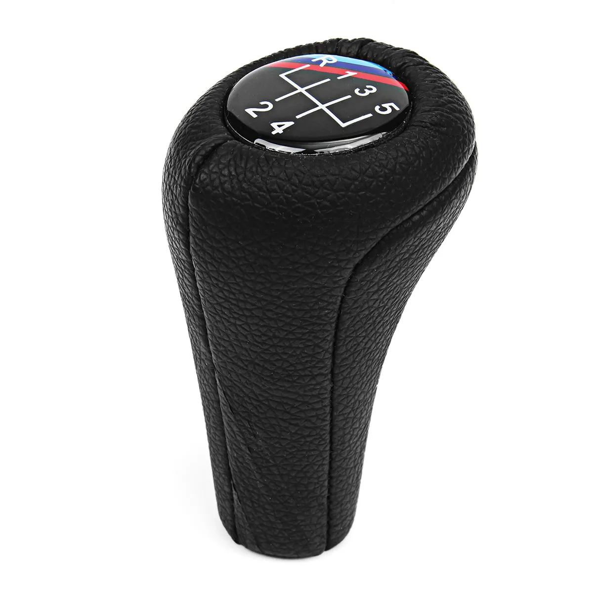 Hot New Leather 5 Speed Manual Car Gear Shift Knob For BMW E92 E91 E90