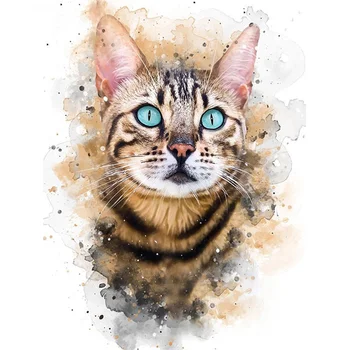 

5D Diamond Painting Full Drill animal Cat Diamond Mosaic Animal Embroidery Home Decor New Arrival Sale Children's day gift