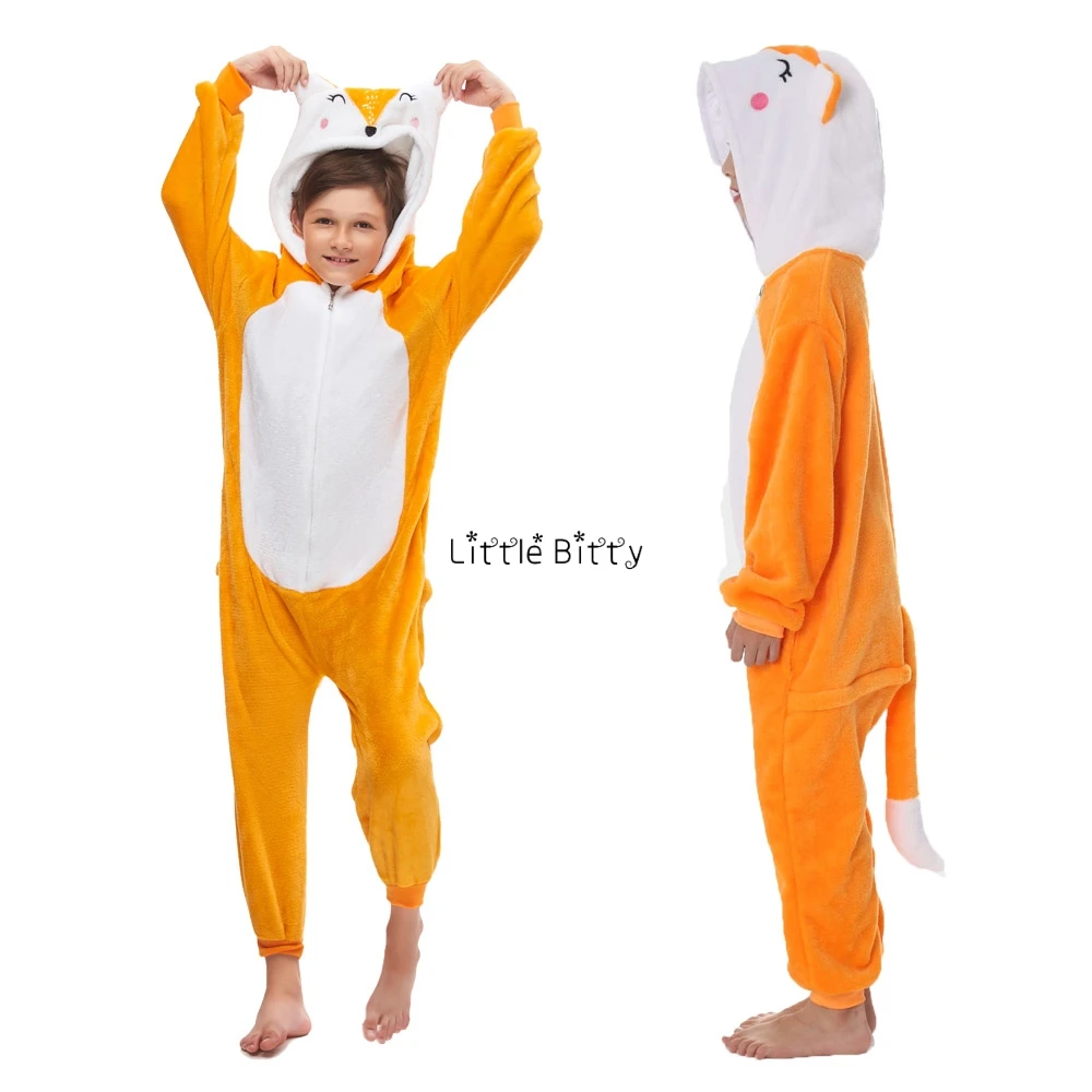 Onesie/Детская Пижама с единорогом для детей; одеяло с рисунком животных; Пижама; Детский костюм; зимний комбинезон с рисунком единорога для мальчиков и девочек - Цвет: LA24