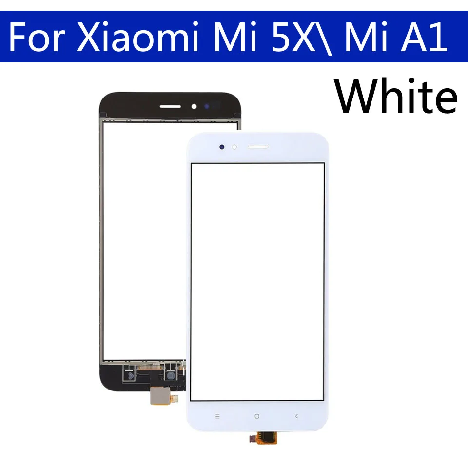 5," сенсорный экран для Xiaomi mi 5X \ mi A1 mi 5X mi A1 Сенсорная панель Сенсорный ЖК-дисплей стеклянная линза Панель дигитайзер Замена