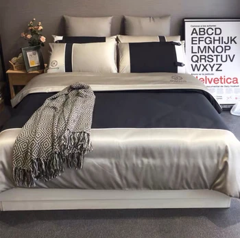 

GXC 6PCs Bedding Set Egyptian Cotton Bed Set Queen King Duvet Cover Pillowcase Bedspread Bed Linens For Women Men