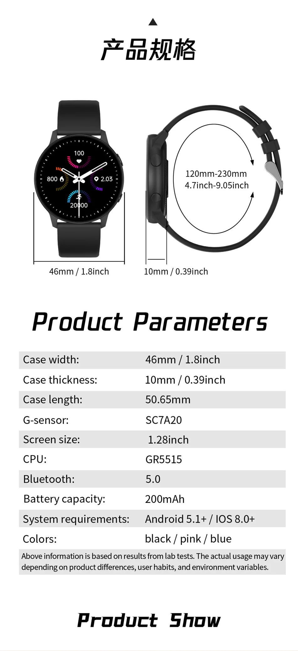 2021 New Ladies Smart Watch Full Touch Screen Sports Fitness watch IP68 waterproof Bluetooth For Android iOS Smartwatch Women