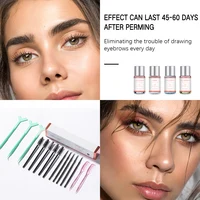 1PC Brow Eyelash Lamination Kit Safe Brow Lift Eyebrow Lifting 3D Effect Protable Travel Kit Professional Beauty Salon Home Use 2
