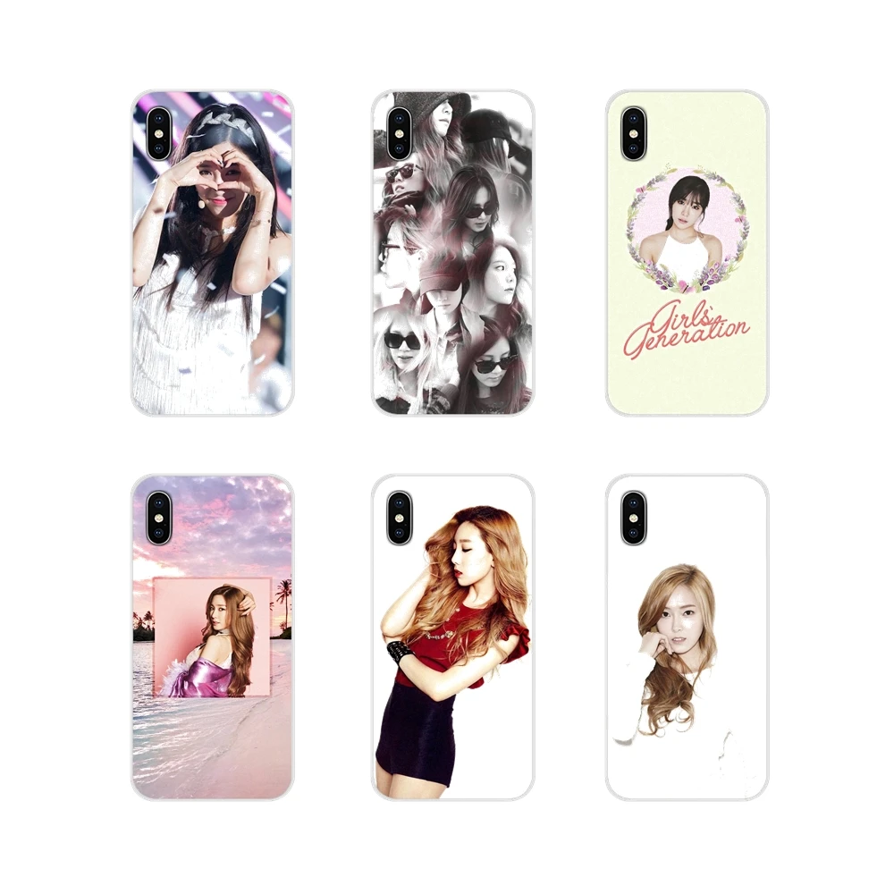 Snsd поколение девушек Taeyeon для Samsung Galaxy S3 S4 S5 Mini S6 S7 Edge S8 S9 S10 Lite Plus Note 4 5 8 9 силиконовый