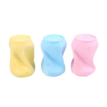 

Pet Dog Toy TPR Foaming Bite Toy Cans Macaroon Color Milk Flavor Pet Supplies