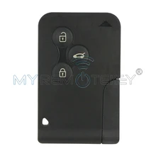 Смарт-ключ для автомобиля Renault Megane 2, Megane II, Scenic II, Grand Scenic 2003, 2004, 2005, 2006, 2007, 2008, 433 МГц, 3 кнопки