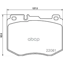 Колодки Дисковые Передние Brembo P50120 Brembo арт. P50120