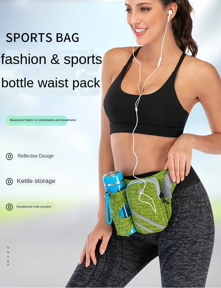 

Waterproof Running Bag Sports Portable Gym Bag Hold Water Cycling Running Waist Belt Bag Running Bag for Phone
