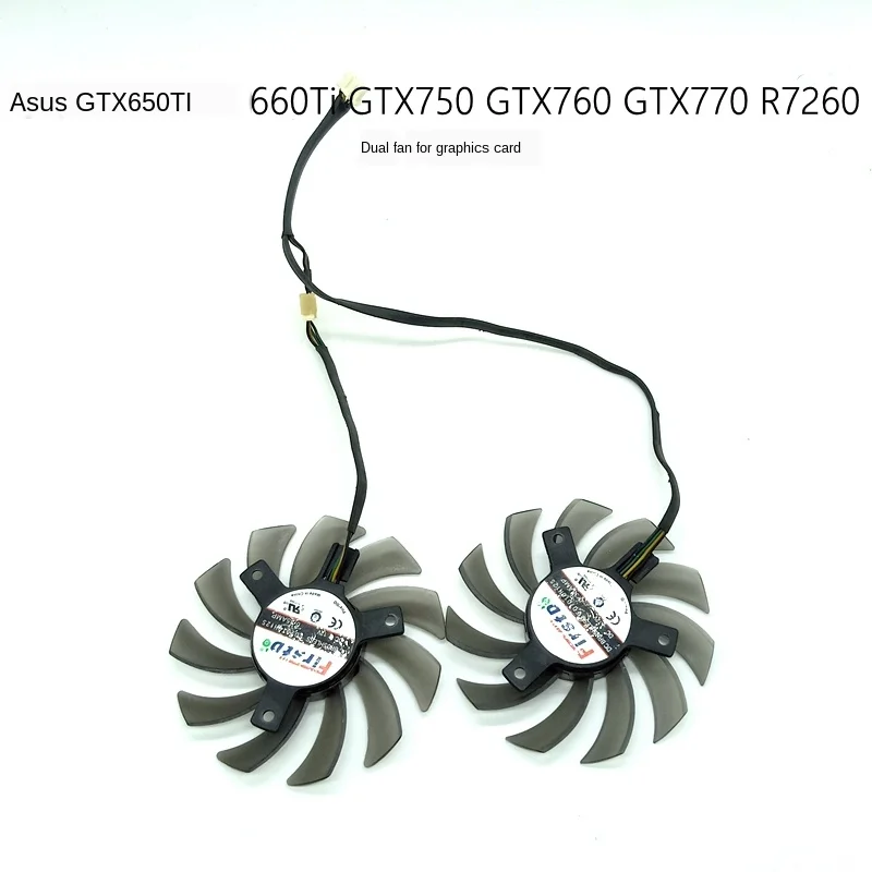 FD7010H12S оригинальный для GTX650TI 660Ti GTX750 GTX760 GTX770 R7260 Графический двойной вентилятор |